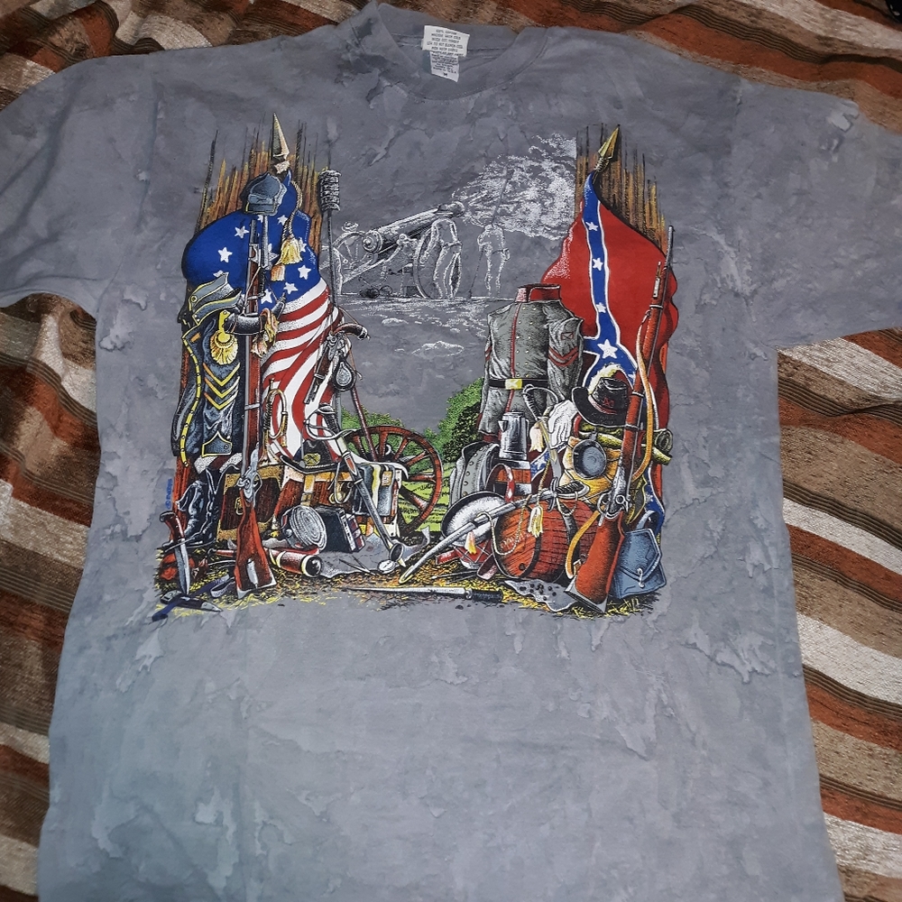 Vintage battle of Gettysburg acid wash dyed t